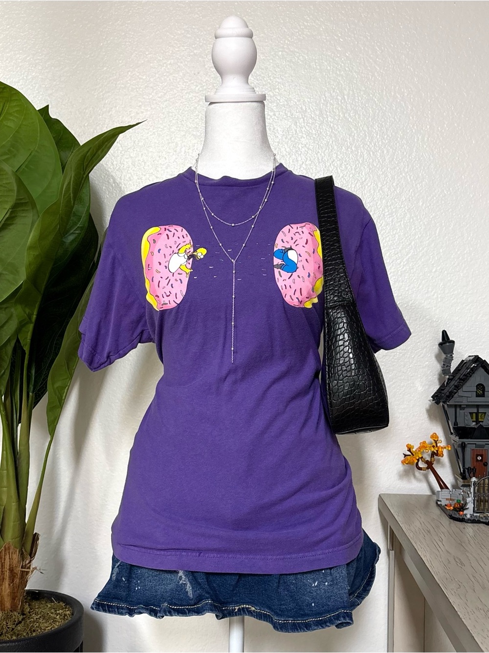 purple simpsons t shirt